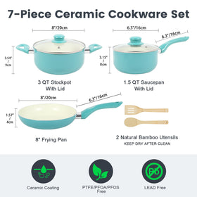 M MELENTA 1.5qt sauce pan with lid ideal for sauces and reheating.