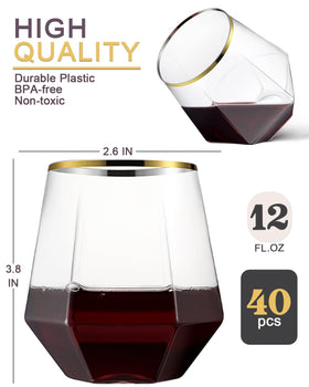 Maaacute multipurpose cups for cocktails, mocktails, juices, and more
