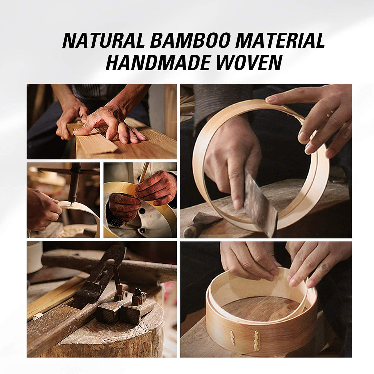 MacaRio bamboo steamer ideal for dumplings buns and vegetables