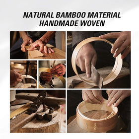 MacaRio bamboo steamer ideal for dumplings buns and vegetables