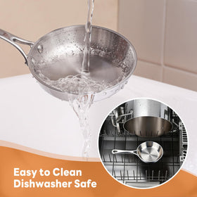 MACEVIA triple-ply construction ensures fast, even heat distribution.