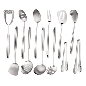 MACIFECI potato masher with robust stainless steel for effortless mashing.