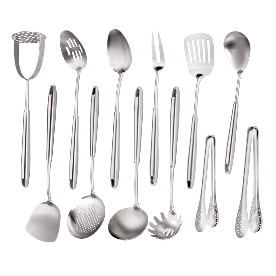 MACIFECI potato masher with robust stainless steel for effortless mashing.