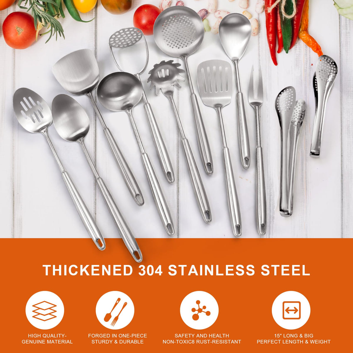 MACIFECI spatula durable turner ideal for everyday cooking.
