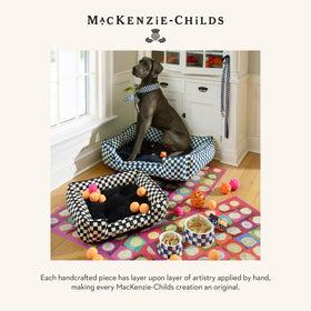 MACKENZIE-CHILDS Pup Placemat gift ready presentation.