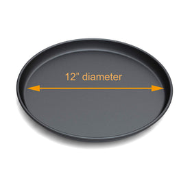MACONEE 12-inch crisper pan microwave-shield preserves texture during reheating.