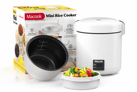 Macook Mini Rice Cooker compact design ideal for small spaces and singles