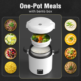 Macook Mini Rice Cooker portable kitchen companion for dorms and travel