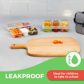 MACTANO BPA-free PP5 8 oz container for safe food contact.