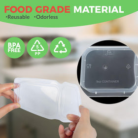 MACTANO BPA-free PP5 snack containers safe for daily use.