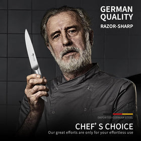 MAD SHARK slim profile fits neatly in a kitchen drawer.
