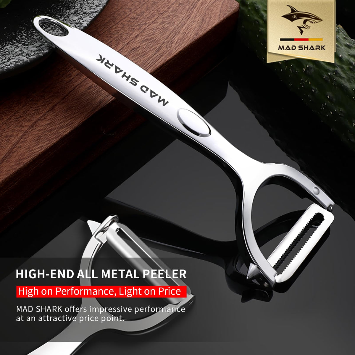MAD SHARK gift-ready packaging suitable for a kitchen gift