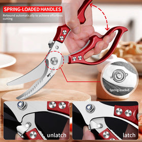 MAD SHARK ergonomic safety handle offers steady grip during tough cuts