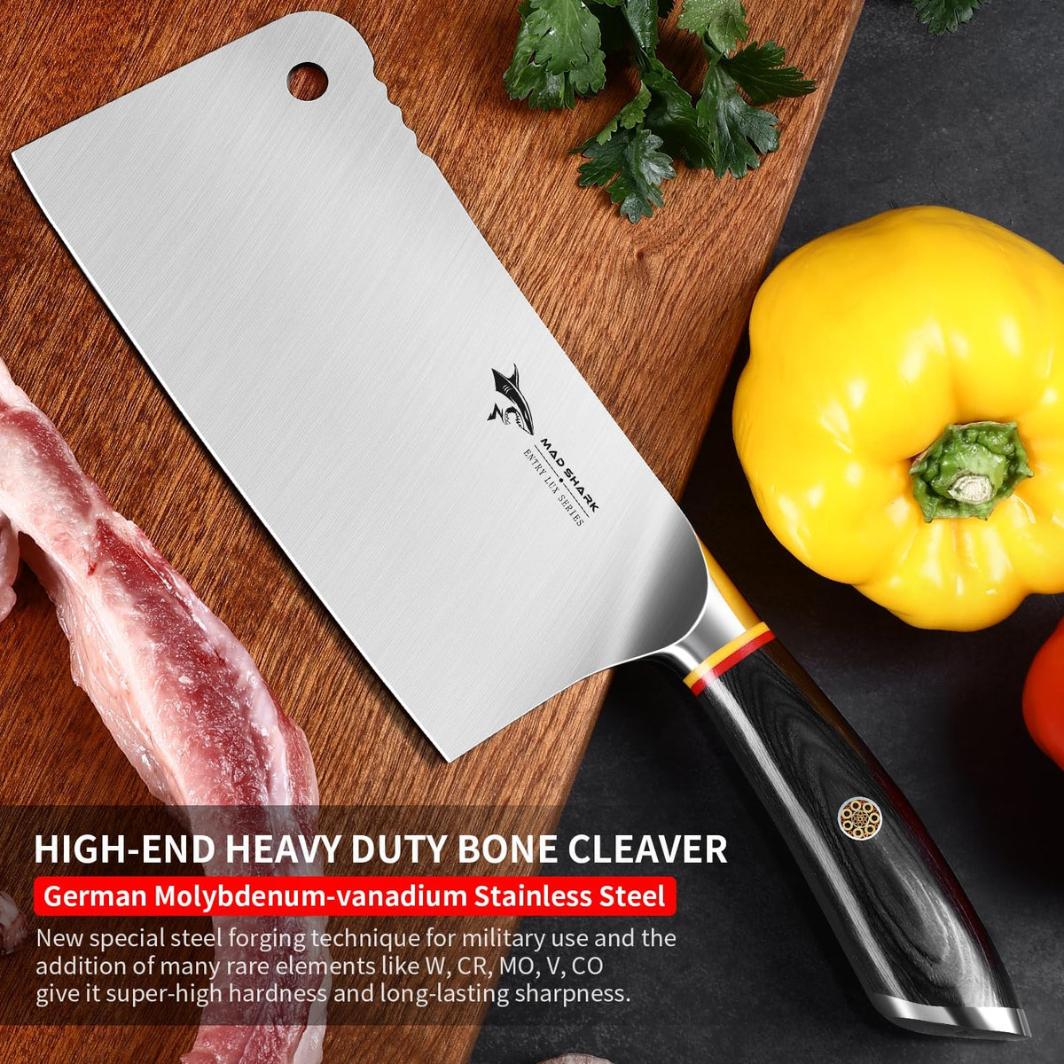 MAD SHARK easy-clean construction supports quick post-use maintenance.