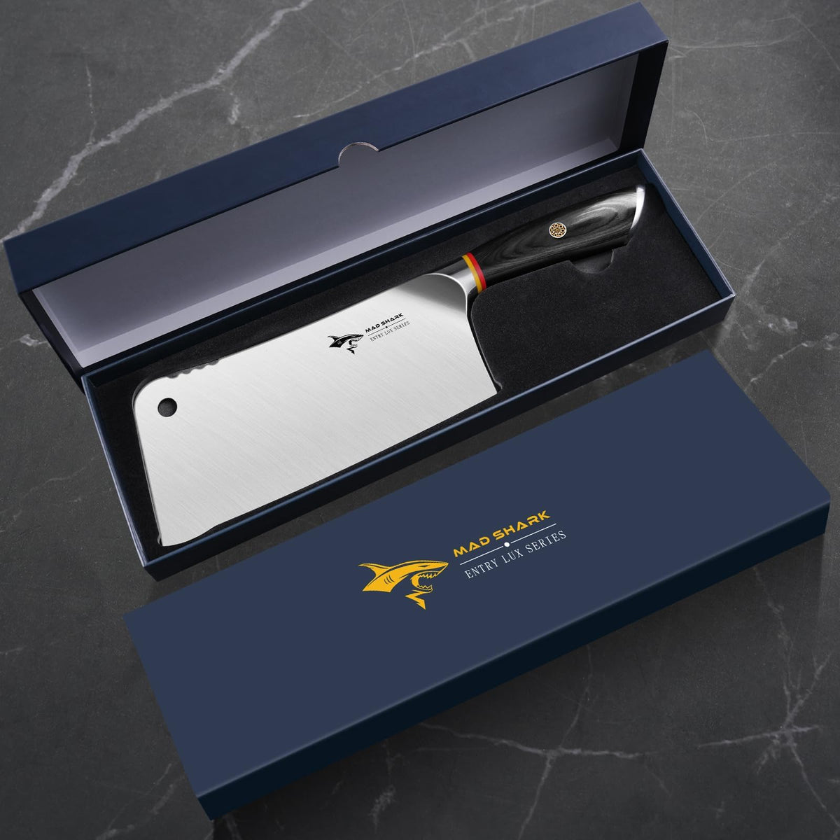 MAD SHARK gift-ready packaging ideal for cooking enthusiasts.