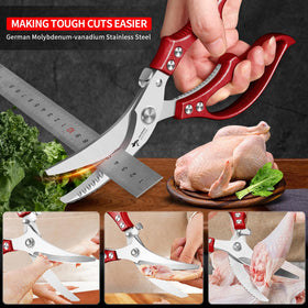 MAD SHARK spring-loaded design promotes one-handed cutting