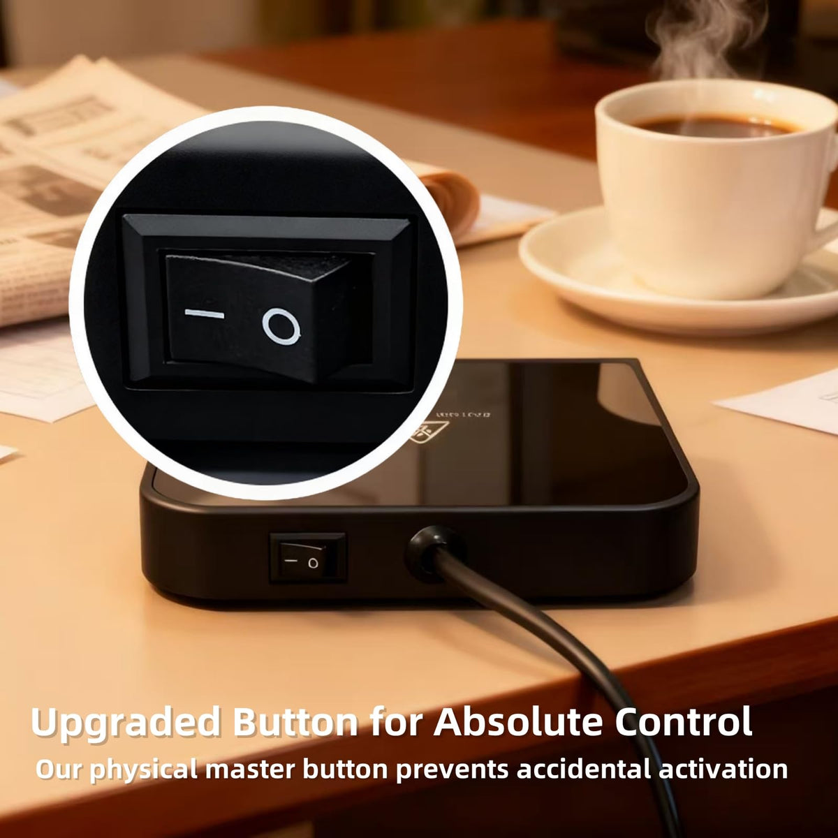 MADCKDEDRT auto shut-off timer provides worry-free operation while you work.