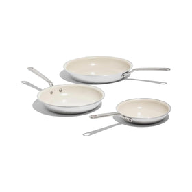 Made In 8-inch ceramic nonstick pan with easy release for eggs and sautéing.