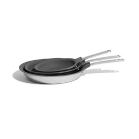 Made In graphite pan protectors stack safely to prevent scratches