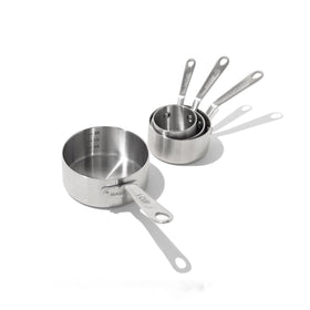 Made In measuring cup set quarter cup, angled shot, ideal for precise spice measurements.