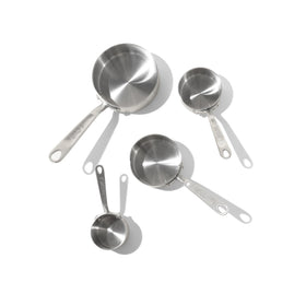 Made In measuring cup set quarter cup, angled view two, showcases compact stackable storage.