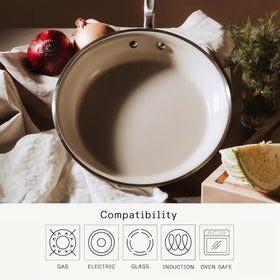 Made In oven-safe up to 550°F for searing and oven finishing