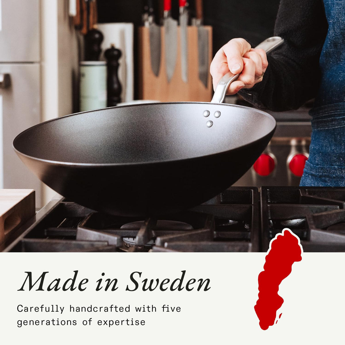 Care and maintenance tips for Made In carbon steel wok to preserve seasoning.