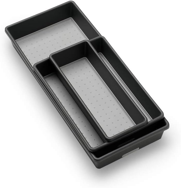 Madesmart medium-bin with clear separation keeps tools accessible.