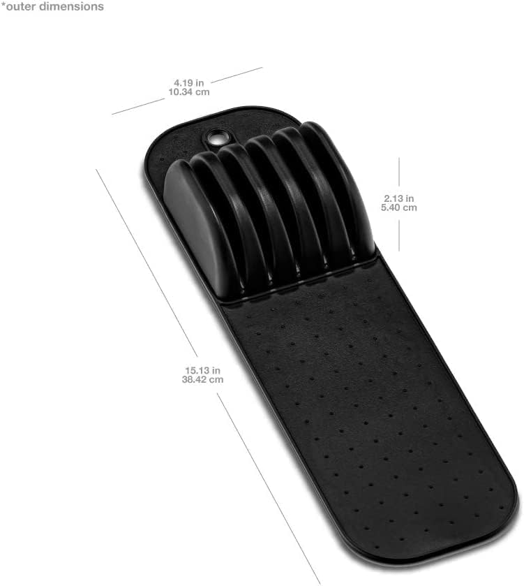 Madesmart Knife Mat crafted from BPA-free materials for durable kitchen organization.
