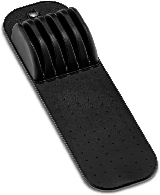 Madesmart Knife Mat functions as a non-slip drawer insert protecting blades.