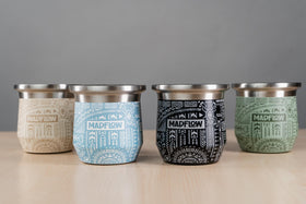 MADFLOW Yerba Mate Cup in action shows how the set supports daily energy moments.