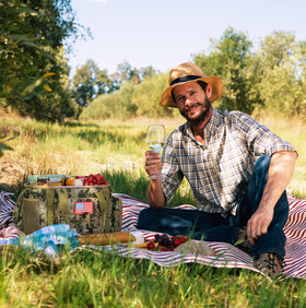 Maelstrom camouflage design blends with outdoor gear and lifestyle.