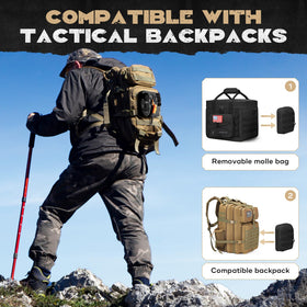Maelstrom adjustable shoulder strap provides comfortable all‑day carry