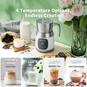 Maestri House DualFro 600 large-capacity jug supports multiple drinks.