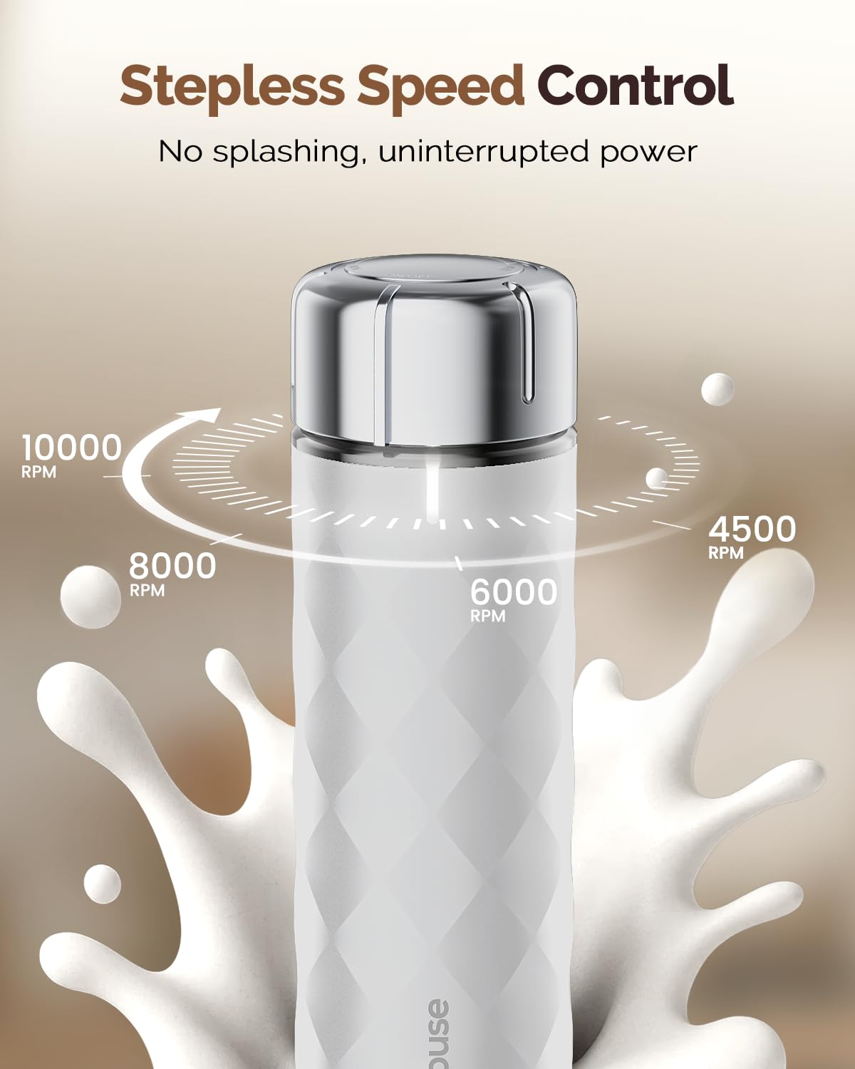 Maestri House LunaFro 2.0 creates foam in seconds for busy mornings.