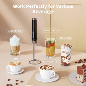 Maestri House LunaFro AS fast frothing boosts morning coffee routine.