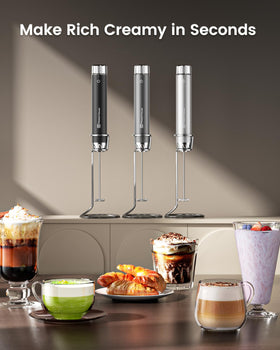 All-metal LunaFro Max body offers durable portability.