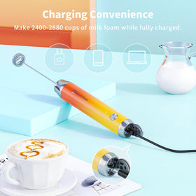 Maestri House LunaFro charging indicator during USB-C recharge.