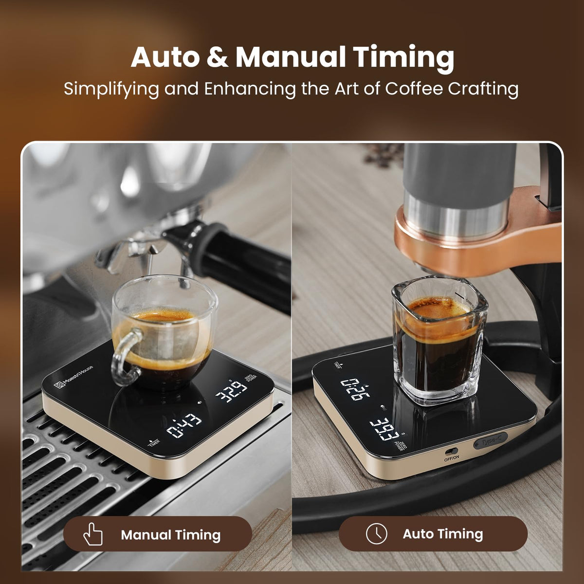 Maestri House borosilicate surface scale for easy cleaning.