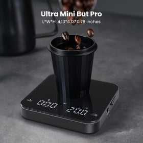 Maestri House Mini Coffee Scale timer display clearly read for precise brewing