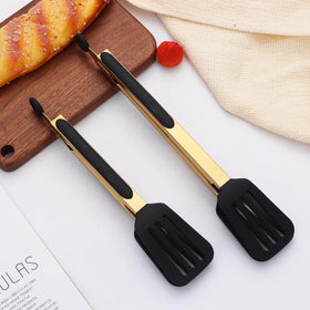 Mafier silicone tips provide heat resistance during cooking.