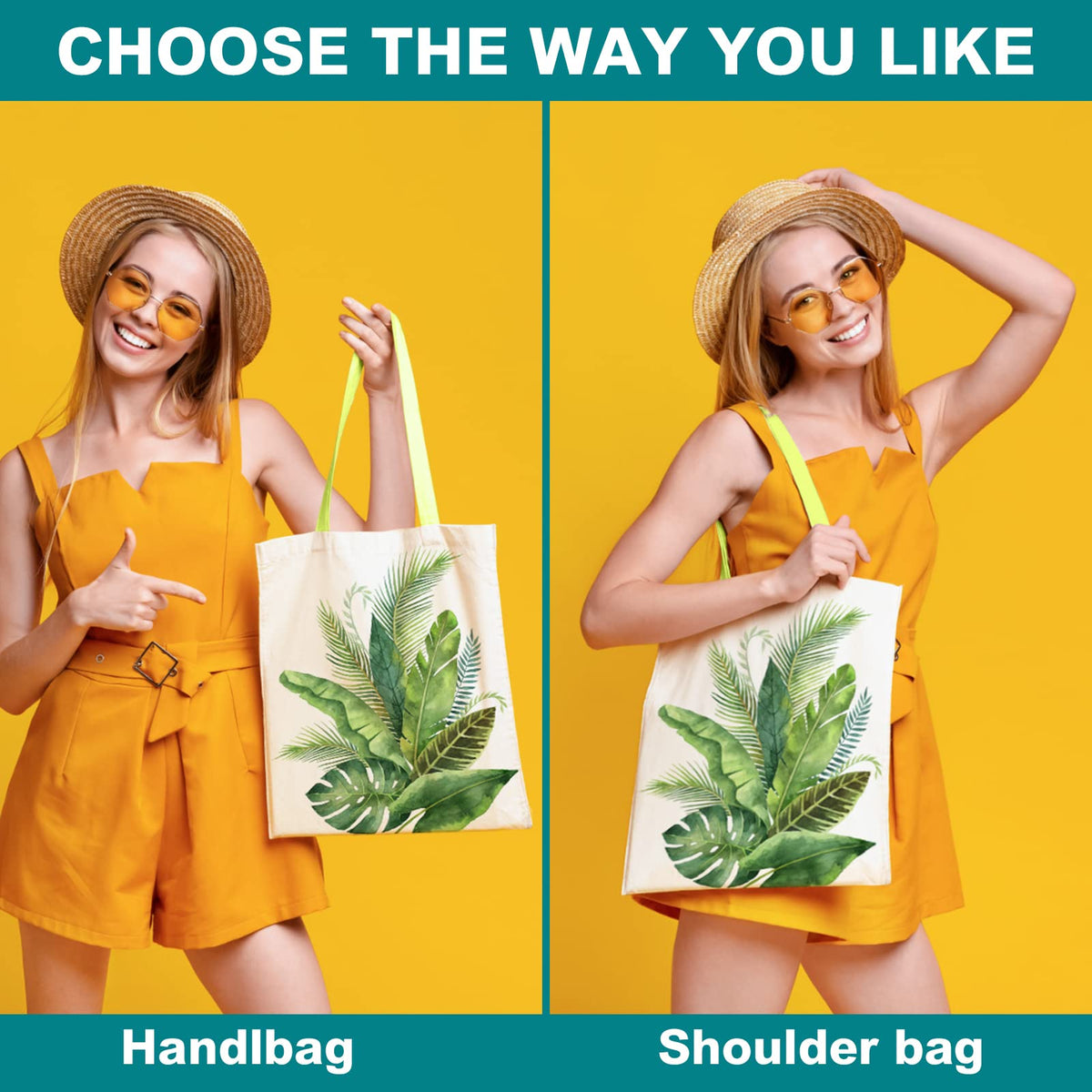 MAFYE durable canvas material offers long-lasting, washable fashion totes.