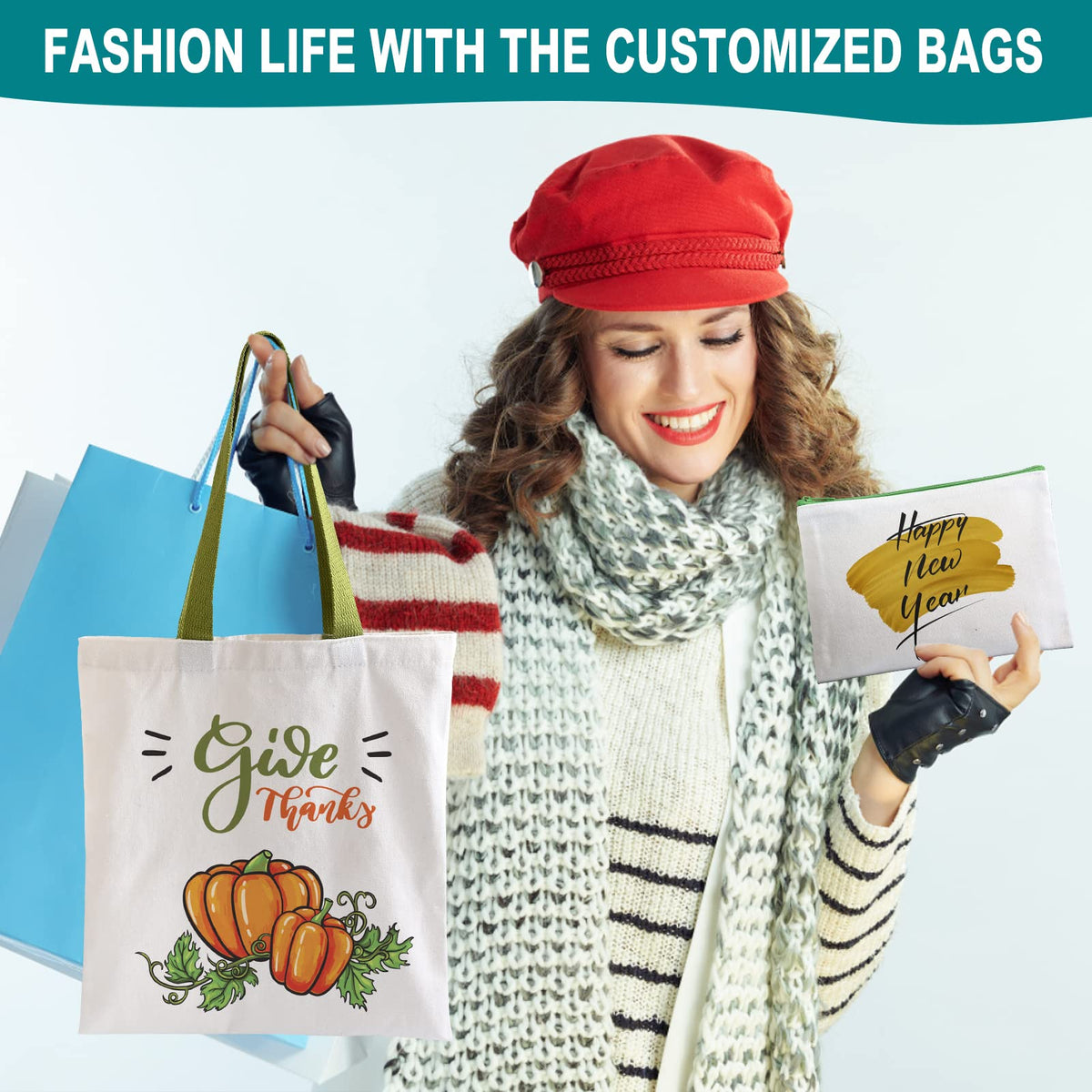 MAFYE makeup pouches sublimation blank for personalized cosmetics storage.