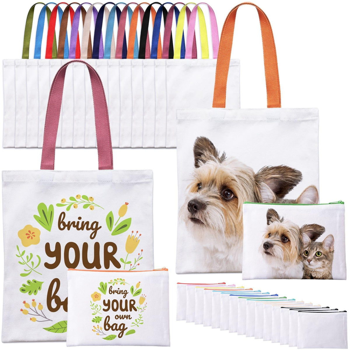 MAFYE tote bags sublimation blank for custom designs and daily use.