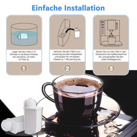 Maggidea 4-pack packaging ready for Siemens coffee machine replacements