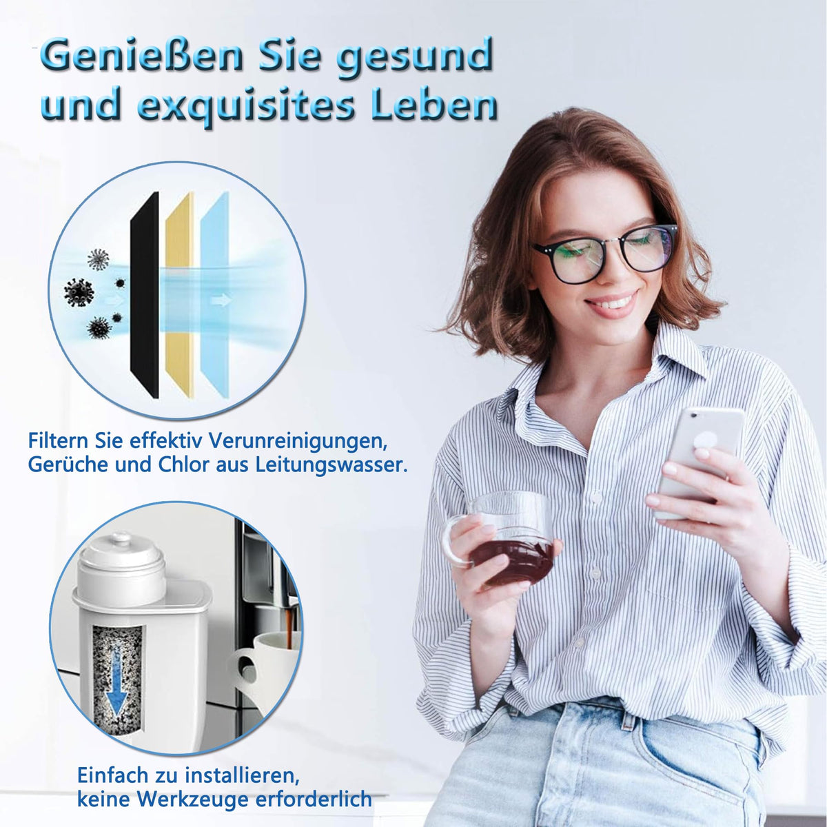 Maggidea filter combines ion-exchange and activated carbon for cleaner tasting water