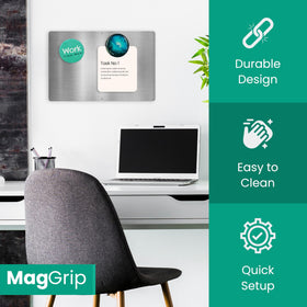 MagGrip ideal for kitchen or pantry mounting on walls or cabinets.