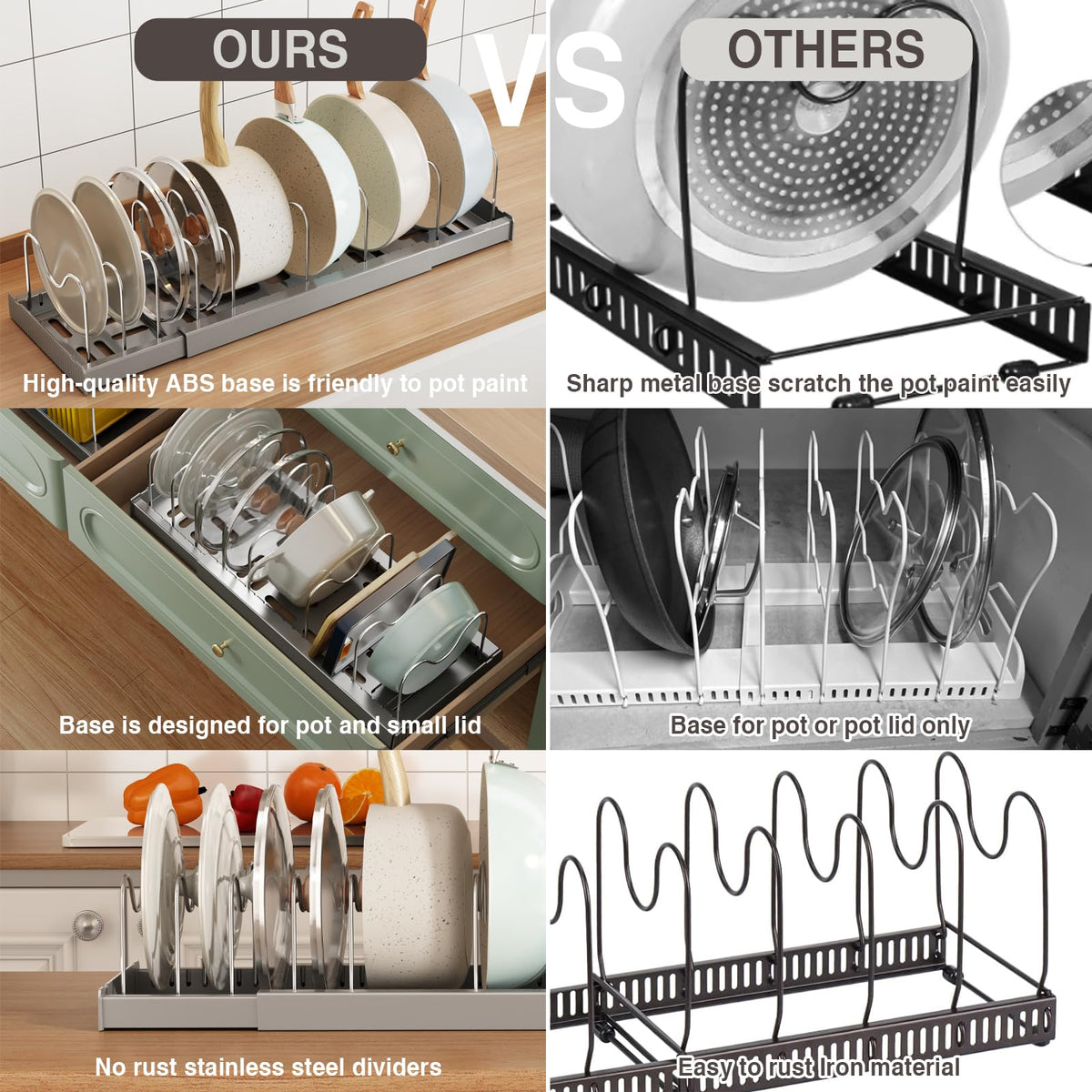 Magheo ventilated design promotes air flow to reduce moisture