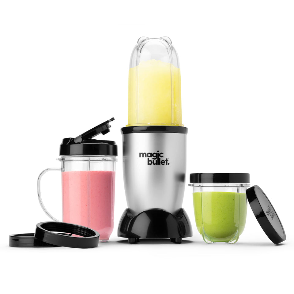 Magic Bullet 250W base for compact, fast meal prep.
