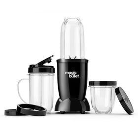 Magic Bullet cross blade for precise chopping and smooth blends.